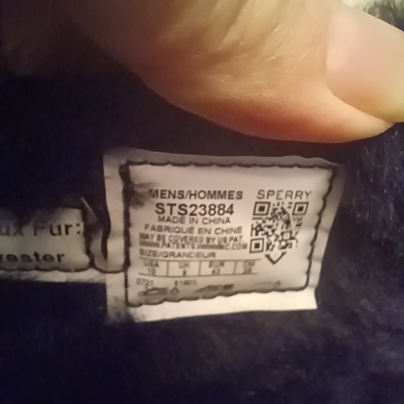 NIB Sperry Top-Sider Float Cozy Faux Fur Lined Boat Shoes Men’s size 10 - Picture 7 of 11